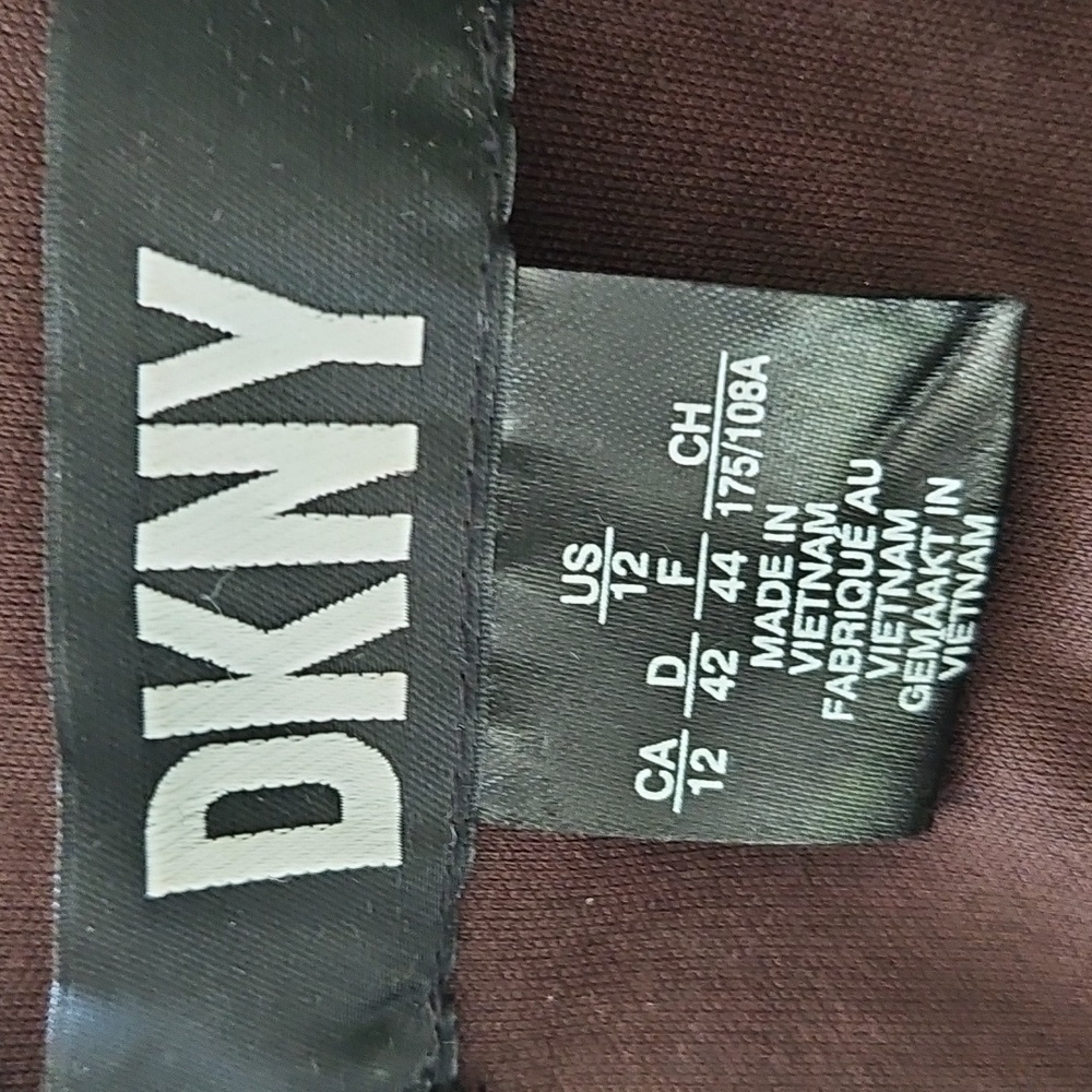 Donna Karan DKNY Sequin Ombre Long Sleeve Dress - Picture 2 of 2